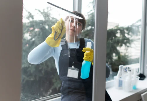 Nettoyage de vitres intérieures et extérieures à Givonne